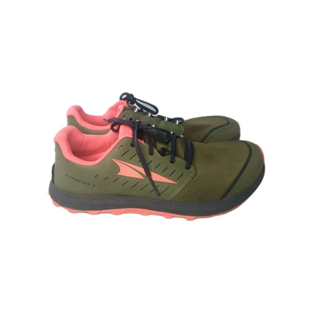 Altra Superior 5 Trail Running Shoes Men's Size 12.5 Green